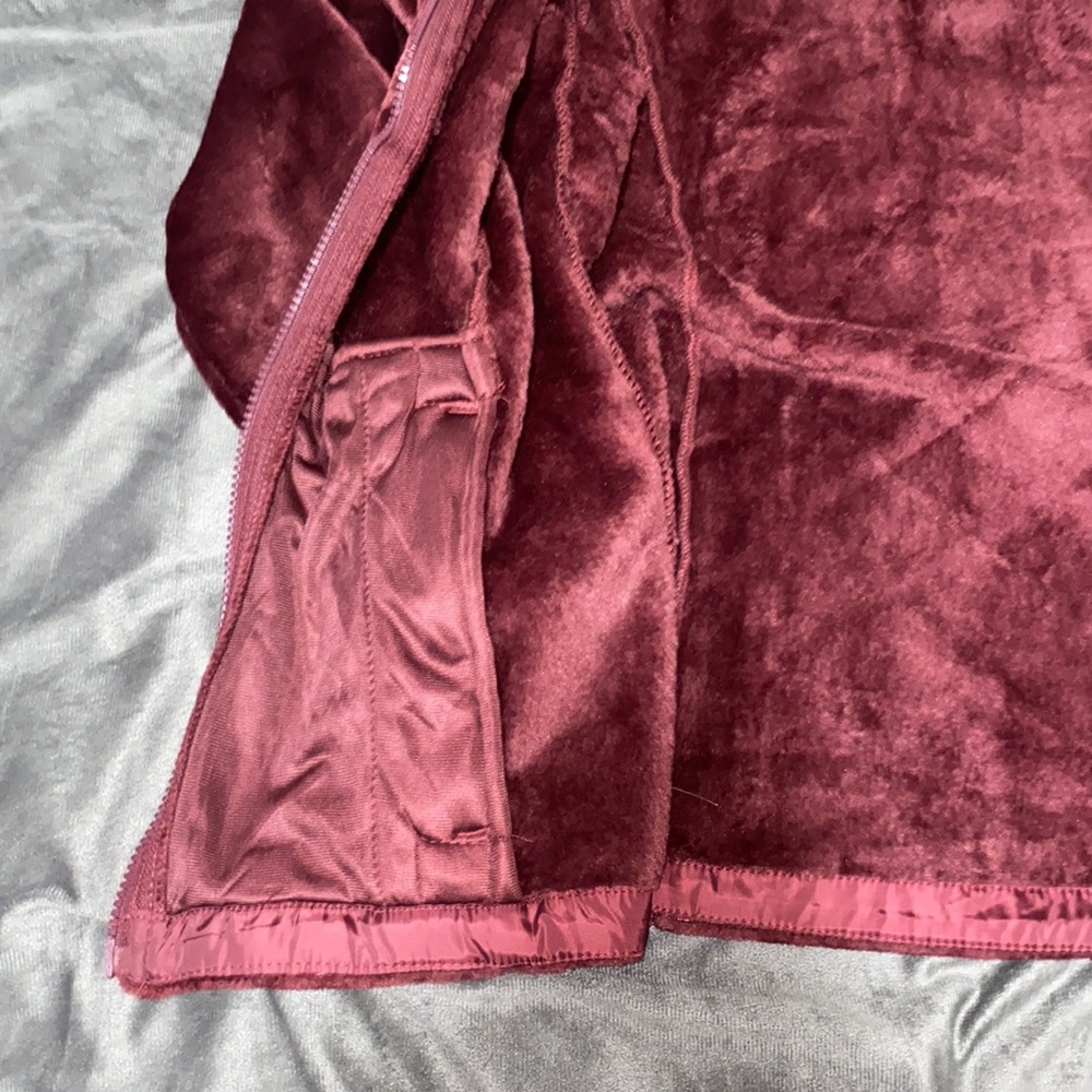 🎈Gerry Weber fluffy deep cherry jacket! - Picture 6 of 11